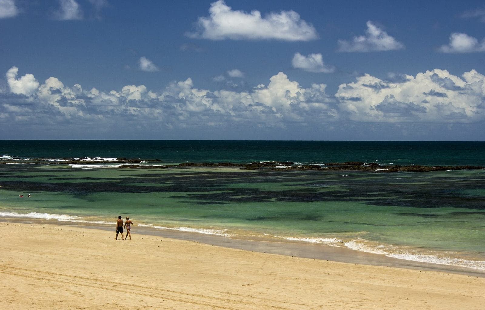 Passeio de buggy Ponta a Ponta Clássico (4 Horas) em Porto de Galinhas